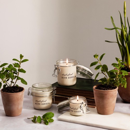 Daylesford Herb Garden Large Scented Candle