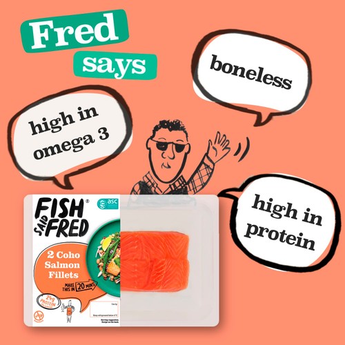 Fish Said Fred Coho Salmon Fillets