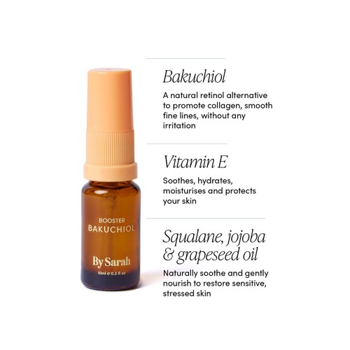 By Sarah Bakuchiol Natural Retinol Face Oil