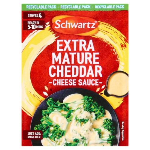 Schwartz Extra Mature Cheddar Cheese Sauce