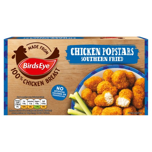 Birds Eye Chicken Popstars Southern Fried