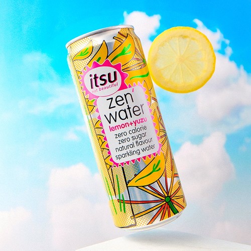 itsu lemon & yuzu zen water - Ocado
