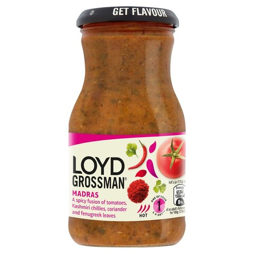 Loyd Grossman Madras Indian Curry Sauce