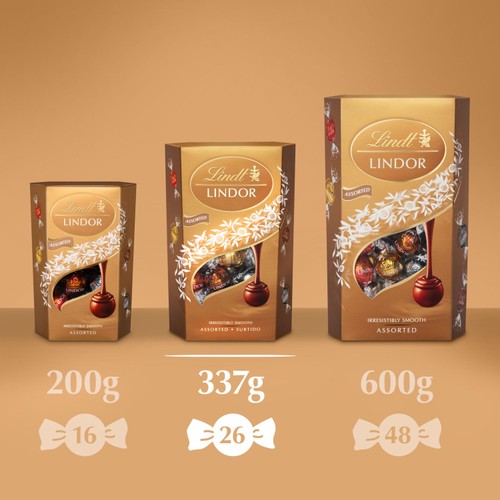 Lindt Lindor Assorted Chocolate Truffles Box