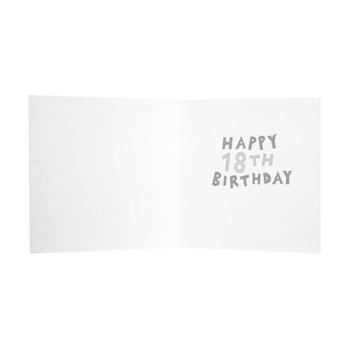 M&S 18th Birthday Card