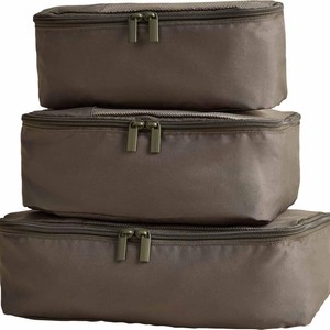 3 Pack Packing Cubes, Khaki