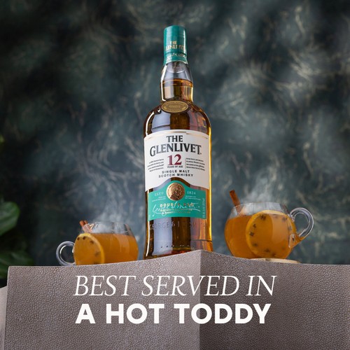 The Glenlivet 12 Year Old Single Malt Scotch Whisky With Giftbox