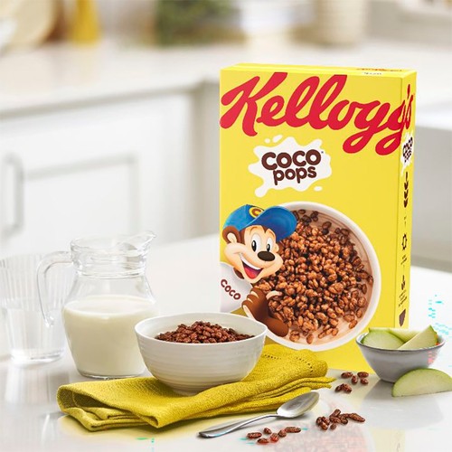 Kellogg's Coco Pops Chocolate Breakfast Cereal 420g