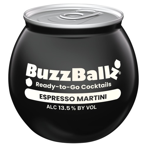 BuzzBallz Espresso Martini Cocktail Can