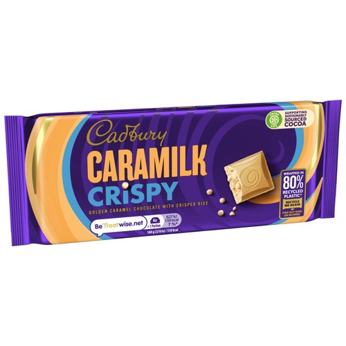 Cadbury Caramilk Crisp Chocolate Bar