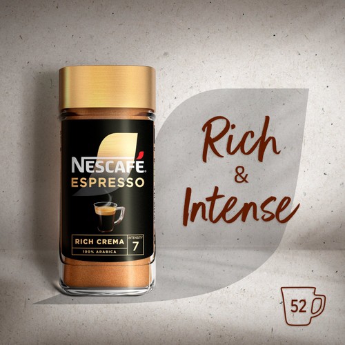Nescafe Gold Espresso Instant Coffee