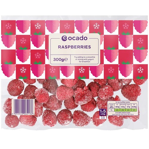 Ocado Frozen Raspberries