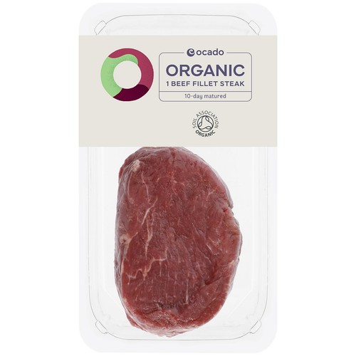 Ocado Organic 1 Beef Fillet Steak
