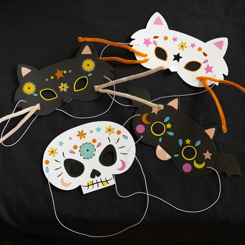 Talking Tables Pumpkin Halloween Mask Kit