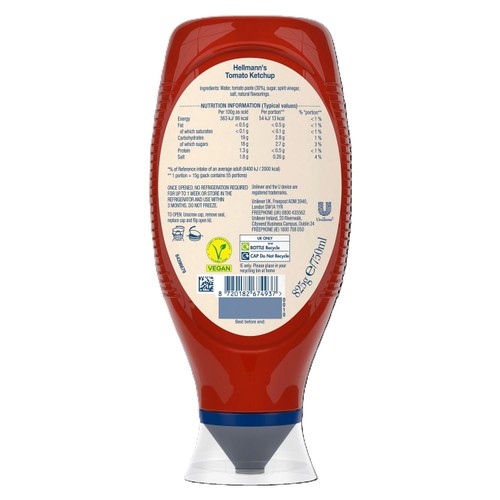 Hellmann's Tomato Ketchup
