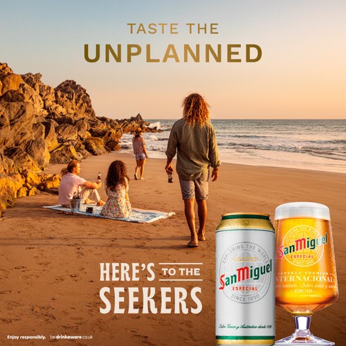 San Miguel Spanish Lager Beer Cans
