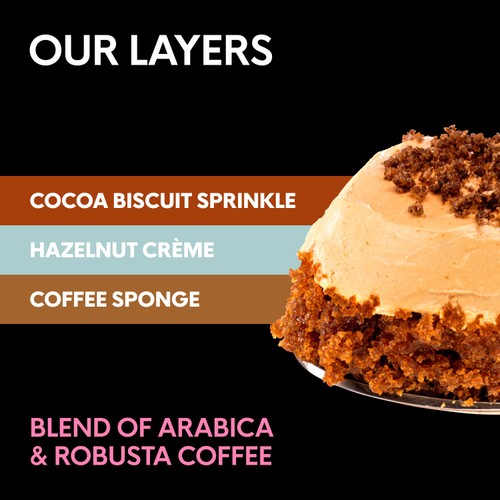 Gu Coffee & Hazelnut Cake Pot Dessert