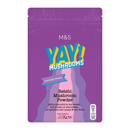 M&S YAY! Mushroom Reishi Mushroom Powder