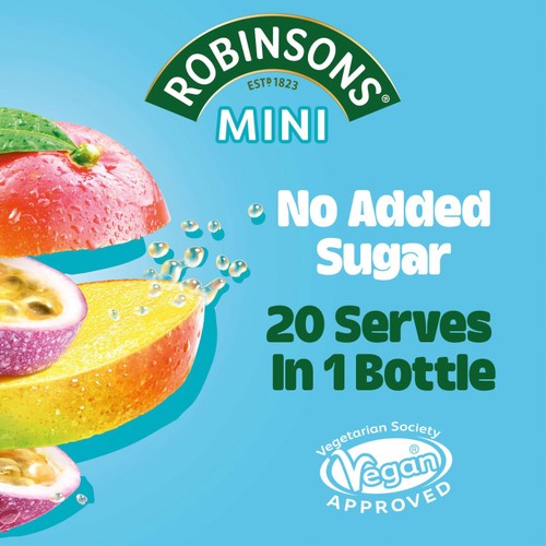 Robinsons Mini Passion Fruit & Mango No Added Sugar