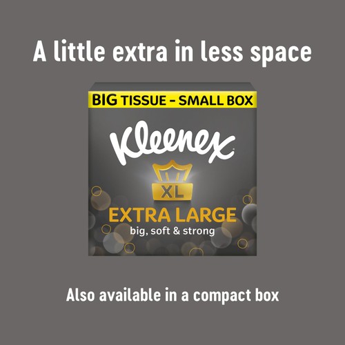 Kleenex Extra Large Facial Tissues - Twin Box