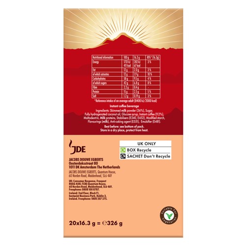 Kenco Latte Sachets