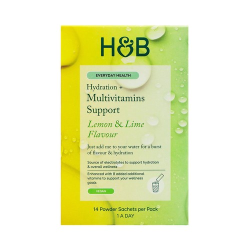Holland & Barrett Hydration + Health Wellness Support, Lemon Lime Flavour