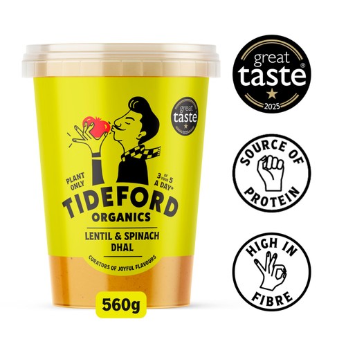Tideford Organic Lentil & Spinach Dhal Soup