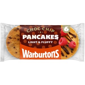 Warburtons Choc Chip Pancakes