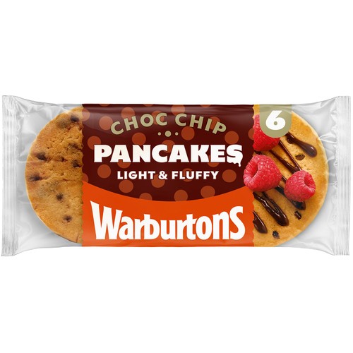 Warburtons Choc Chip Pancakes