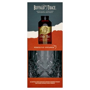 Buffalo Trace Bourbon Whiskey with Glass Gift Set