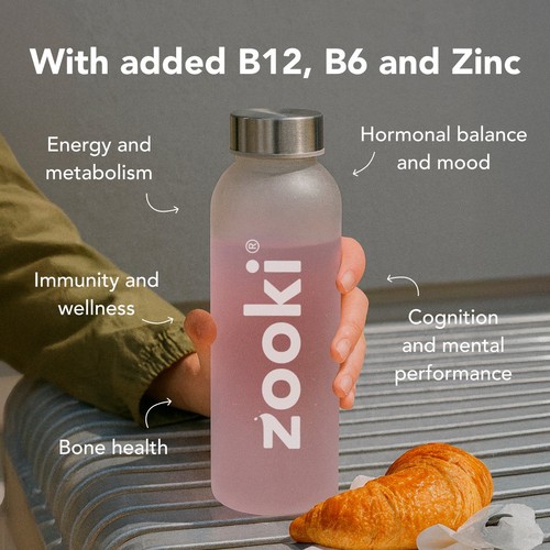 Zooki Creatine+ For Women, Powder Sachets, Summer Fruits Flavour