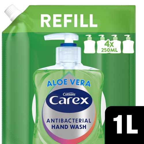 Carex Aloe Vera Antibacterial Handwash Refill