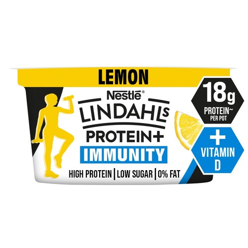 Lindahls Protein Lemon Immunity Yoghurt