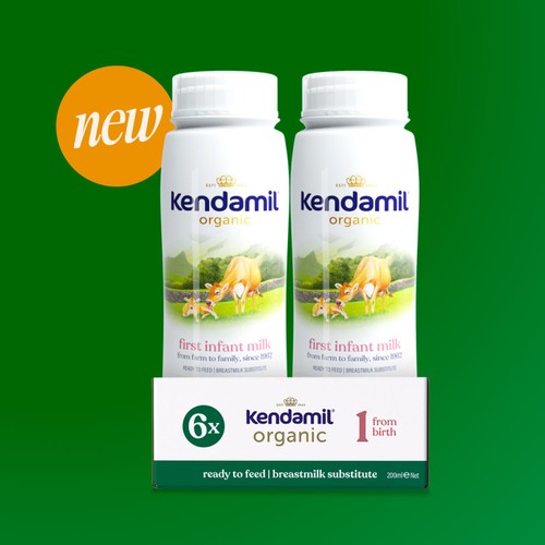 Kendamil Organic Ready to Feed First Infant Milk