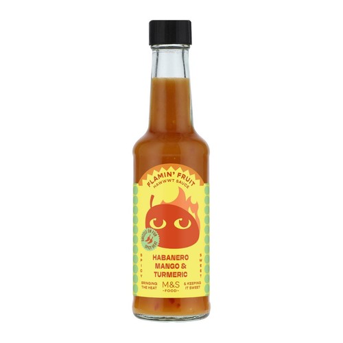 M&S Habanero Mango & Turmeric Hawwwt Sauce
