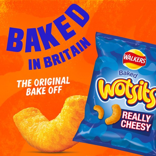 Walkers Wotsits Giants Really Cheesy Sharing Snacks Crisps 130g