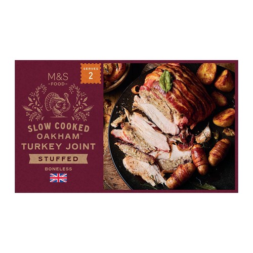 M&S Slow Cooked Oakham Turkey Crown Stuffed