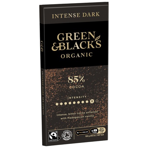 Green & Black's Organic 85% Dark Chocolate Bar