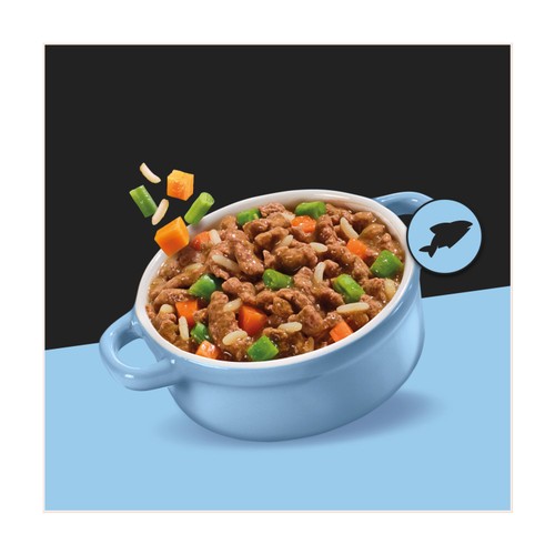 Cesar Country Stew Wet Dog Food with Fish & Meat in Gravy