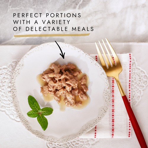 Gourmet Mon Petit Meaty Variety Beef Chicken Lamb Wet Cat Food