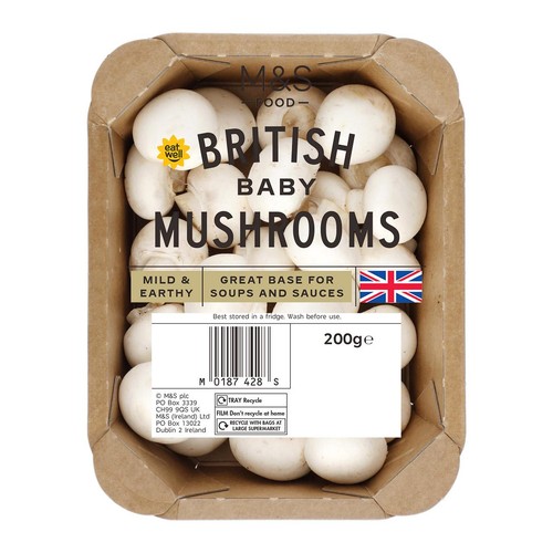 M&S Baby Mushrooms