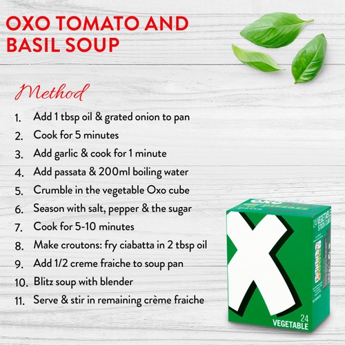 Oxo 24 Vegetable Stock Cubes