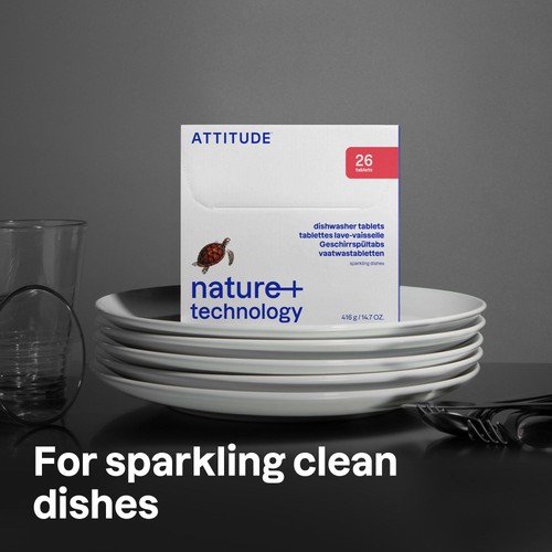 Attitude Dishwasher Soluble Eco-Pouches