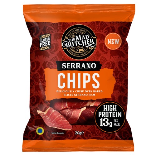 The Mad Butcher Serrano Chips