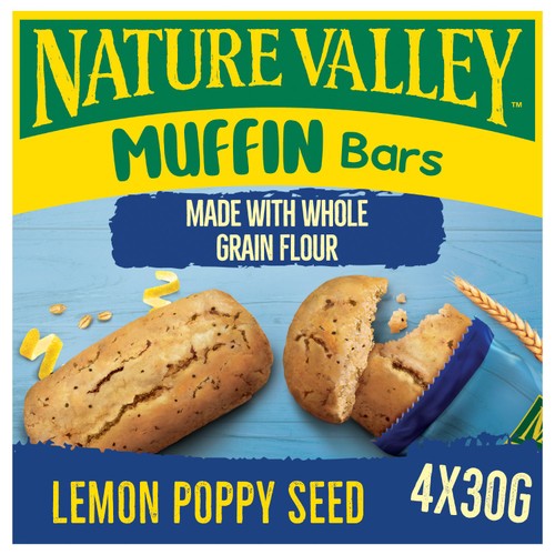 Nature Valley Muffin Bars Lemon Poppy Seed Cereal Bars