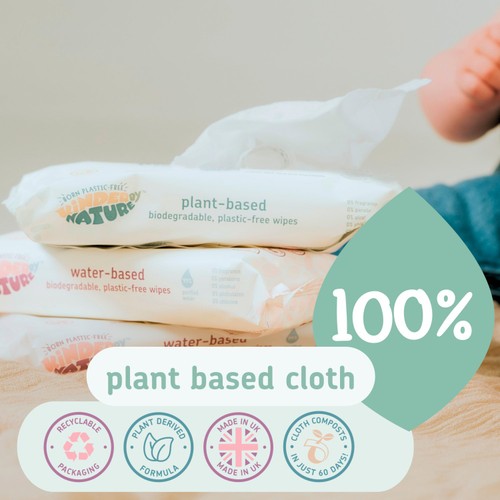 Kinder by Nature Plant-Based Wipes