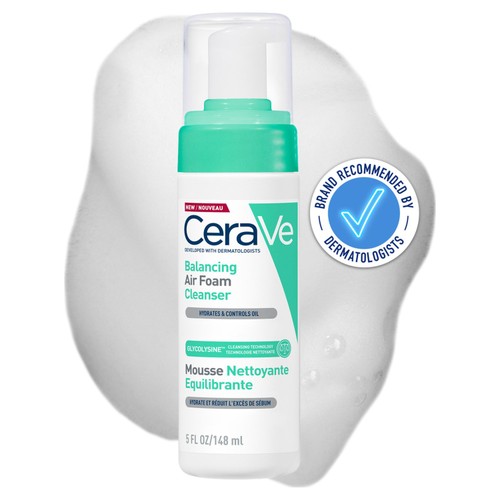 Cerave Balancing Air Foam Foaming Facial Cleanser
