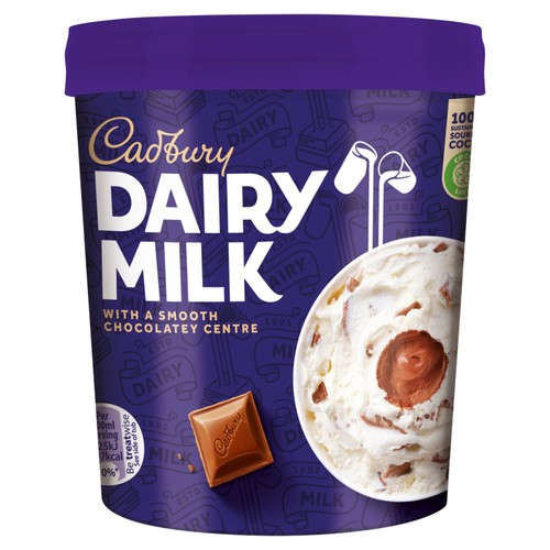 Cadbury Dairy Milk Ice Cream Tub 425ml