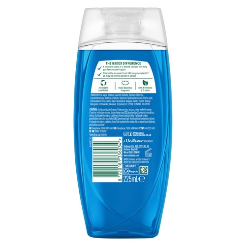 Radox Feel Awake Mood Boosting 2-in-1 Shower Gel & Shampoo