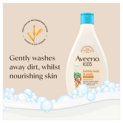 Aveeno Kids Bubble Bath & Wash